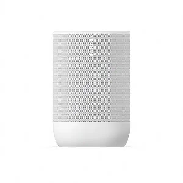 Sonos Move 2 Battery Powered Smart Speaker (Gen2) – White Portable Bluetooth Speakers Premier Hifi Sonos Move 2 Speaker in White