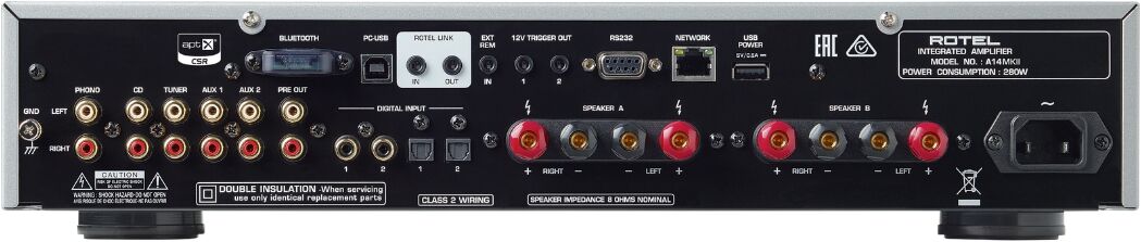 ROTEL A14 MK2 INTEGRATED AMPLIFIER Hi-Fi Components Premier Hifi 3 ROTEL A14 MK2 INTEGRATED AMPLIFIER - Hi-Fi Components 3