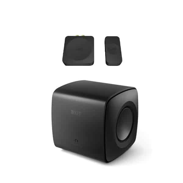 KEF KC62 Subwoofer + KW1 Wireless Subwoofer Adapter (Carbon Black) KEF Premier Hifi KEF KC62 Subwoofer + KW1 Wireless Subwoofer Adapter (Carbon Black)