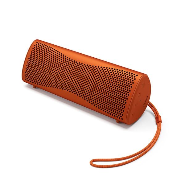 KEF Muo Portable Wireless Hi-Fi Bluetooth Speaker (Orange Moon) KEF Portable Speakers Premier Hifi KEF Muo Portable Wireless Hi-Fi Bluetooth Speaker (Orange Moon) - KEF Portable Speakers