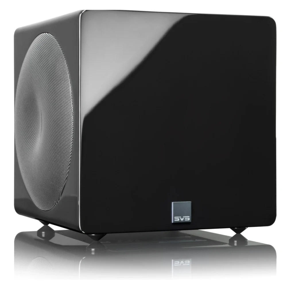 SVS 3000 Micro Subwoofer (Glossy Black) SVS Premier Hifi SVS 3000 Micro subwoofer in Glossy Black