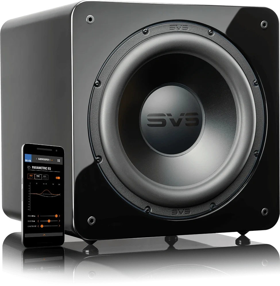 SVS SB-2000 Pro Series Sealed Box Home Subwoofer (Glossy Black) SVS Premier Hifi SVS SB-2000 Pro subwoofer in Glossy Black