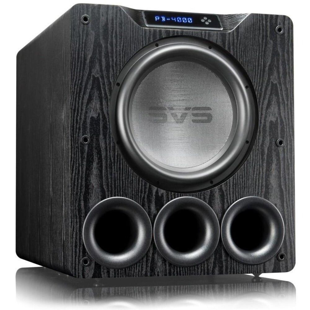 SVS PB-4000 Ported Box Home Subwoofer (Black Ash) Subwoofers Premier Hifi SVS PB-4000 Ported Box Home Subwoofer (Black Ash) - Subwoofers