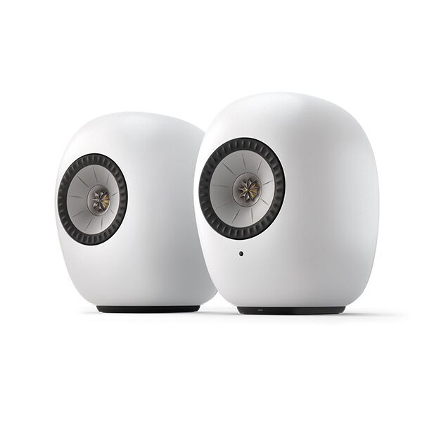 KEF LS LUXE Active Wireless Speakers (Mineral White) HI-FI Speakers Premier Hifi KEF LS LUXE Active Wireless Speakers (Mineral White) - HI-FI Speakers
