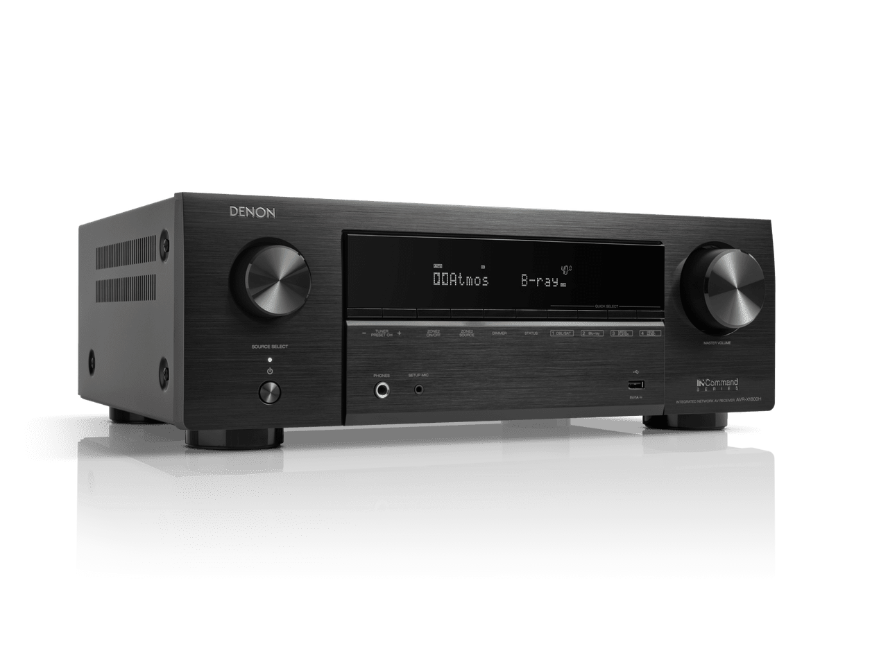 Denon AVR-X1800H 7.2 Ch. 175W 8K AV Receiver