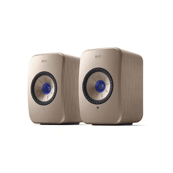KEF LSX II Active Wireless Bookshelf Speakers (Soundwave